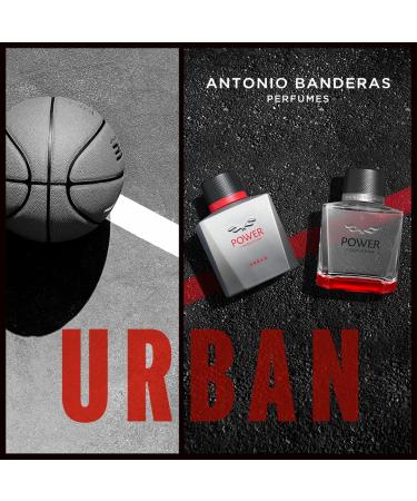 Antonio Banderas Perfumes - Power of Seduction Urban Eau de Toilette for Men - Long Lasting - Elegant Masculine and Sexy Fragance - Citrus Woody and Vanilla Scent- Ideal for Day Wear - 3.4 Fl Oz - Buy Online on GoSupps.com