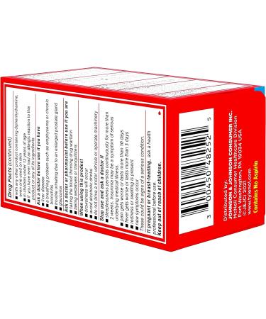 Tylenol PM Extra Strength Caplets - 500mg Acetaminophen & 25mg Diphenhydramine for Nighttime Pain Relief - Non-Habit Forming - 50 ct - Buy Online on GoSupps.com
