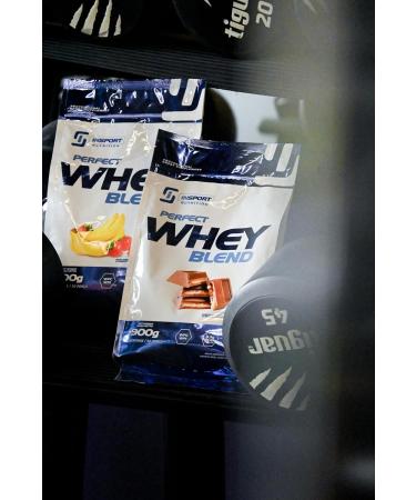 INSPORT Nutrition - Perfect Whey Blend - High Protein - Excellent Bioavailability - Fast Absorption Time - 30 Servings - 900g Powder - Taste: (Large Blueberry Yogurt) - Buy Online on GoSupps.com