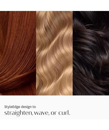 T3 Smooth ID 1 Flat Iron with Touch Interface - Digital Ceramic Flat Iron with Interactive HeatID Technology White/Rose Gold - Buy Online on GoSupps.com