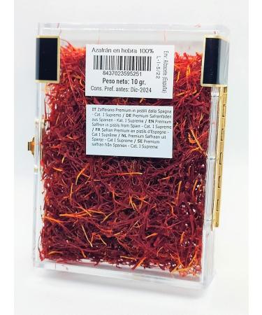 Select Spices Saffron of the highest quality quality category I ISO 36322 traditional preparation great aroma and taste 10g 100 Gram - Buy Online on GoSupps.com