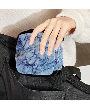 GIAPB Period Bag Sanitary Napkin Storage Bag Pad Holder for Period Makeup Pouch Abstract Marble Art Color312 - Buy Online on GoSupps.com
