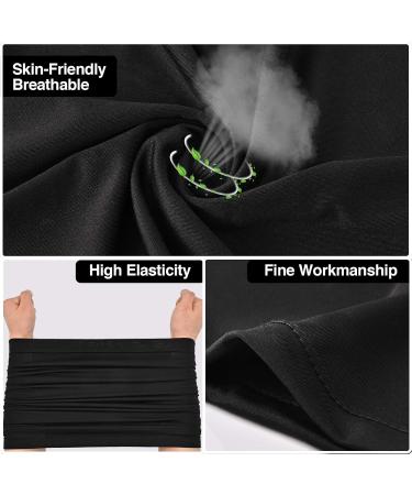 Qhui Multifunctional Hose Scarf - 4 Pack Neckerchief for Men & Women | Breathable Quick-Drying Sun Protection for Motorcycle Running & Cycling - Buy Online on GoSupps.com