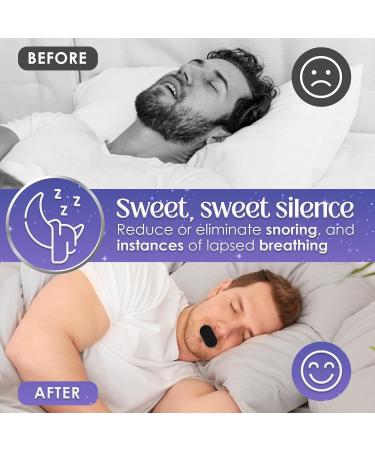 SleepSeal Mouth Tape for Sleeping | 30 Black Strips | Snoring Aid for Enhanced Nasal Breathing - Buy Online on GoSupps.com