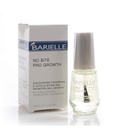 Barielle No Bite Pro Growth, 0.5 Ounce - Nail Biting Prevention Treatment for Adults & Children, Stops Nail Biting - MADE IN USA