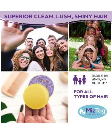 Shampoo & Conditioner Bar Set for Women - 5pc Eco-Friendly Hair Care Gift with Holder, Travel Tins & Soap Saver - Buy Online on GoSupps.com