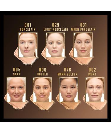 Max Factor Facefinity Compact Foundation SPF20-02 Ivory - Long-lasting, Matte Finish - Buy Online on GoSupps.com