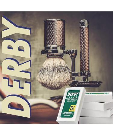 100 Derby Extra Professional Double Edge Razor Blades - Premium Quality for Smooth Shaving | International Shipping Available - Buy Online on GoSupps.com