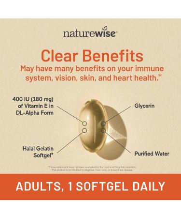 NatureWise Vitamin D3 2000IU (125mg) 360 Count + Vitamin E 400 IU (180mg DL-Alpha) 120 Count - Bundle for Immune Bone Heart Health Support - Gluten Free Non-GMO Halal Gelatin - Buy Online on GoSupps.com
