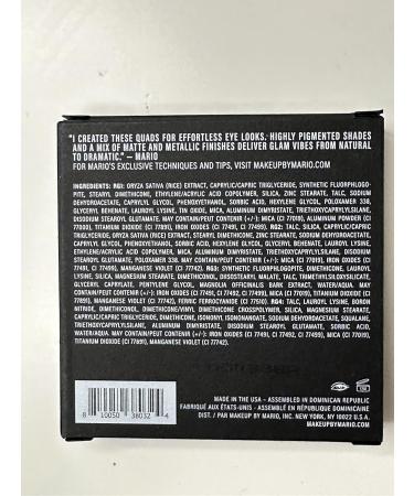 Buy Makeup By Mario GLAM QUADS - Premium Eyeshadow Palette for Stunning Looks | International Shipping Available - Buy Online on GoSupps.com
