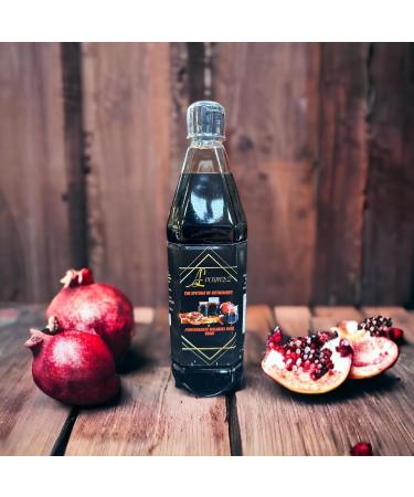 Al Poundz 100% Pomegranate Molasses 1L - Pure and Authentic Flavor - Buy Online on GoSupps.com