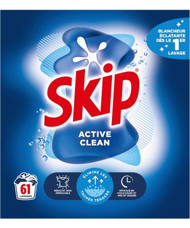 Skip Active Clean Detergent Powder 61 Washes - Buy Online on GoSupps.com