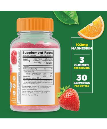 Lifeable Calcium Magnesium & Zinc Kids + Magnesium Kids Gummies Bundle - Great Tasting Vitamin Supplement Gluten Free GMO Free Chewable Gummy - Buy Online on GoSupps.com