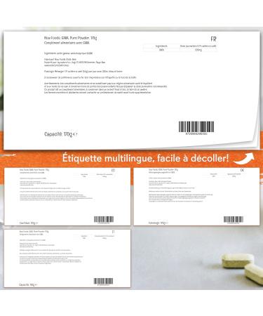 Now Foods GABA 500mg 170g Vegan Powder Gamma-Aminobutyric Acid Lab Tested Gluten Free Vegetarian Soy Free Non-GMO - Buy Online on GoSupps.com