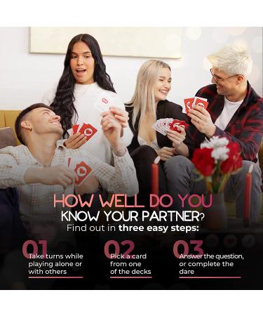 ARTAGIA Fun and Romantic Game for Couples. Talk  Flirt  Dare. Lovely Date Night Idea. Explore and Deepen Relationship with Your Partner - Buy Online on GoSupps.com