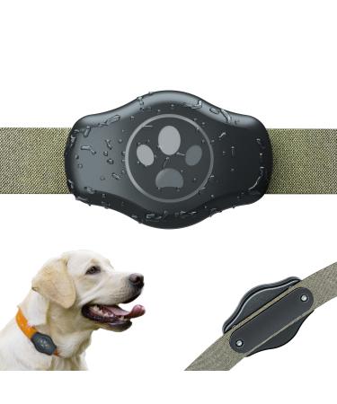 Honshoop Airtag dog collar protective covers for Apple Airtags Waterproof Anti-Loss Airtag case for cats dog collars accessories backpack (single)