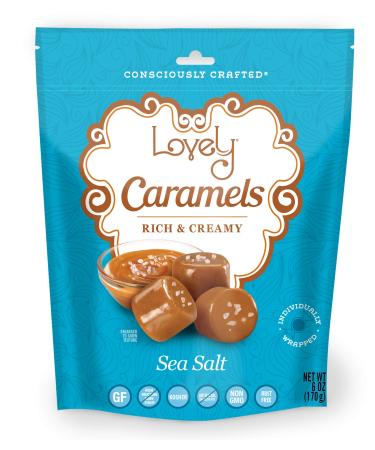 Lovely Candy Caramels Sea Salt 6 oz (170 g)