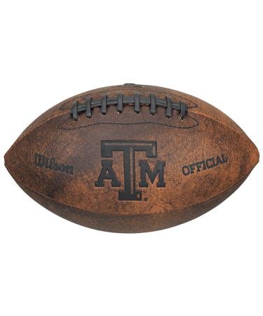 NCAA Texas A&M Aggies Wilson 9-Inch Throwback Football