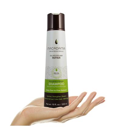 Macadamia Professional Sulfate & Paraben Repair Hair Shampoo Sheer Pecan 10 fl oz - Buy Online on GoSupps.com