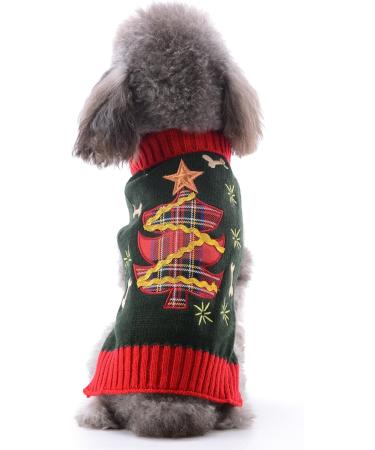 Buy Hrttsy Christmas Dog Sweater - Warm Winter Apparel for Small & Large Dogs | Pet Costume & Pullover | Perfect for Holiday Cheer! - Buy Online on GoSupps.com
