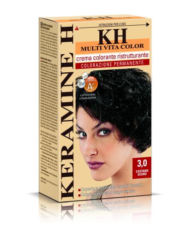 SOCO Keramine H cream restaurant cream Castano dark 3 packages 110 ml total 330 ml