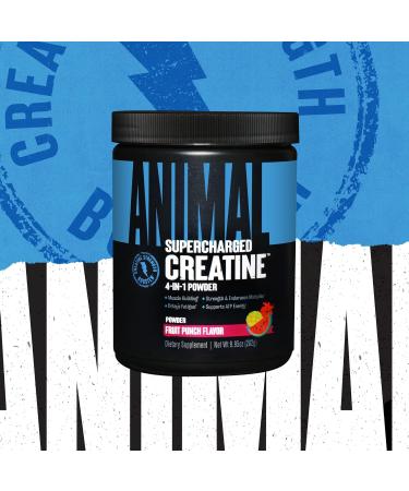Animal Supercharged Creatine Powder with Betaine Anhydrous - Fruit Punch Flavor - Buy Online on GoSupps.com