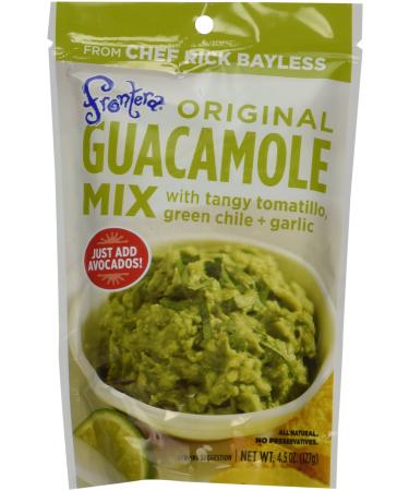 Frontera Foods Inc. Guacamole Mix, Pouch, 4.50-Ounce (Pack of 8)