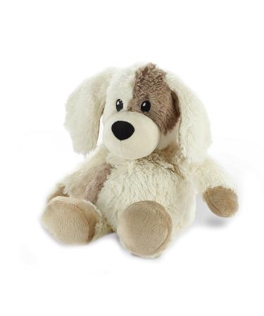 Warmies Fully Heatable Cuddly Toy Scented with French Lavender - Puppy Cream Medium