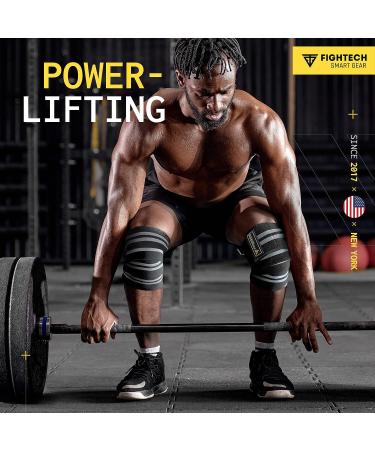 2023 PRO Series Knee Wraps for Weightlifting | 82 Long Bodybuilding Wraps for Men & Women - Perfect for Squats, Leg Presses, Cross Training, and Gym WODs | GRAY - Buy Online on GoSupps.com
