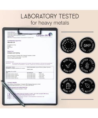 Marine Collagen Capsules 2200mg - with Hyaluronic Acid & Vitamin C - High Strength Complex for Skin Hair Support - Premium Type 1 Peptides - Collagen Supplements for Women & Men - 120 Capsules 120 count (Pack of 1) - Buy Online on GoSupps.com