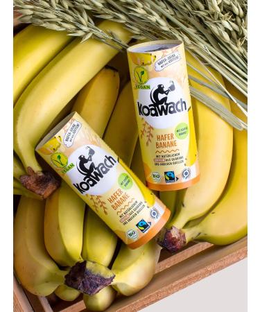 Buy Koawach Chocolate Drink - Vegan Banana Flavor (12x235ml) | Organic Fairtrade Drinking Chocolate & Energy Drink - Buy Online on GoSupps.com