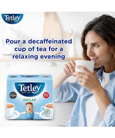 Tetley Original Decaf Tea Bags 80 Bags - Buy Online on GoSupps.com