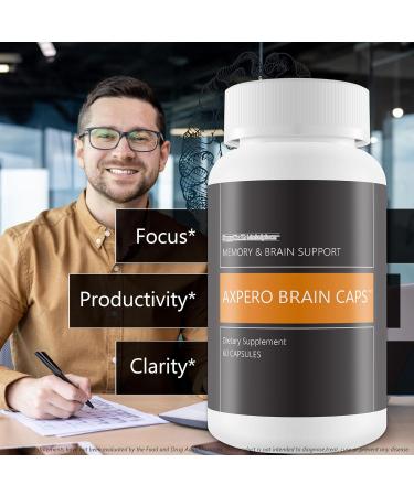 Pro Divezo Brain Booster - Our Best Brain Booster Supplement - Memory Brain Booster for Women Brain Booster for Men - The Brain Booster Supplement for Focus Memory Clarity Energy - Brain Booster Pills - Buy Online on GoSupps.com