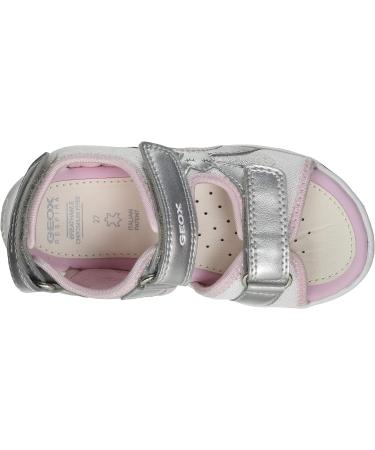 Geox Baby Girl's B Sandal Todo Silver Pink | Size 3.5 UK Child - Buy Online on GoSupps.com
