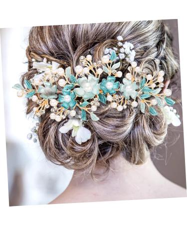 Hair Plug Hair Clip Rhinestone Bobby Pins Hair Barrettes Hair Pin Flower Hair Comb Tiaras for Hair Accessories for Women Wedding Bride Hairpin Women Headpiece Women Headdress Beatifufu - Buy Online on GoSupps.com