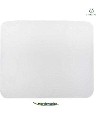 Sensalou Waterproof Incontinence Pad 75x90 cm - Washable & Breathable Bed Protection (1 Pack) - Buy Online on GoSupps.com