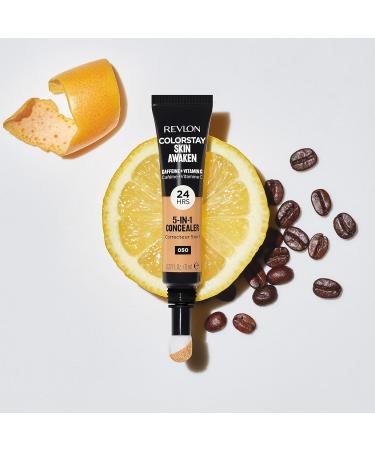Revlon ColorStay Skin Awaken 5-in-1 Concealer Lightweight Creamy Longlasting Face Makeup with Caffeine & Vitamin C For Imperfections Dark Circles & Redness - 010 Vanilla - 0.27 Fl Oz - Buy Online on GoSupps.com