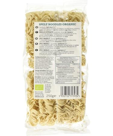 Biona Organic Spelt Asia Noodles 250 g - Buy Online on GoSupps.com