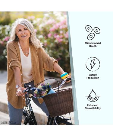 Dr. Mercola Ubiquinol 100 mg - 90 Capsules for Heart Health & Energy Boost - Buy Online on GoSupps.com