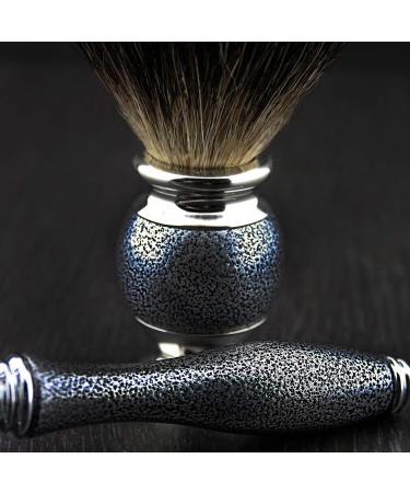 Men's Shaving Set Kit - Double Blade Safety Razor & Badger Hair Brush | Perfect Gift for Him - Buy Online on GoSupps.com