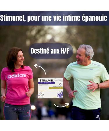 Stimunel Ginseng + Maca Ultra-Concentrated (3300mg) Power Strength Energy Endurance Tribulus L-Arginine - Cure of 20 Capsules - Certified French - Buy Online on GoSupps.com