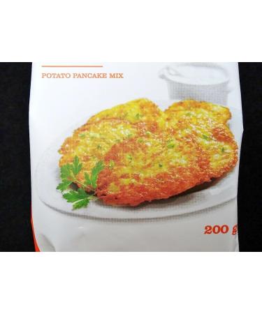 2x 200g POTATO PANCAKES MIX HASH BROWN LATKES INSTANT JUST ADD WATER FROM TARTU MILL 400g - Buy Online on GoSupps.com