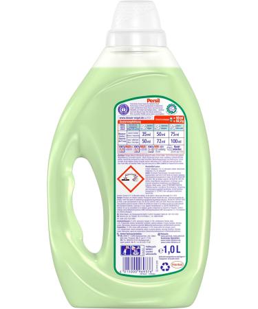 Persil Green Power Heavy-Duty Detergent | 20 Wash Loads | Natural Ingredients | Dermatologically Tested - 1L Pack - Buy Online on GoSupps.com