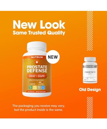 Nutrum All-in-One Prostate Supplement for Men - Doctor Formulated with Saw Palmetto Beta-Sitosterol Pumpkin Seed - Support Mens Health USA Made - 60 Capsules - Buy Online on GoSupps.com