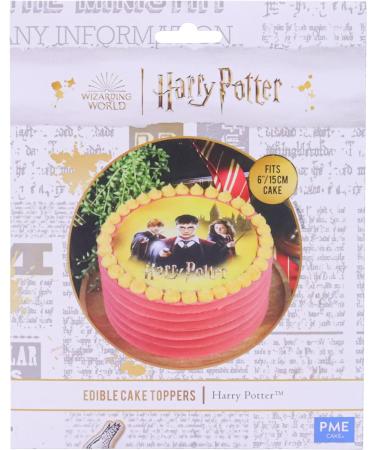 PME Harry Potter Small Sugar Sheet Cake Topper - Magical Decoration for Your Celebration - Buy Online on GoSupps.com