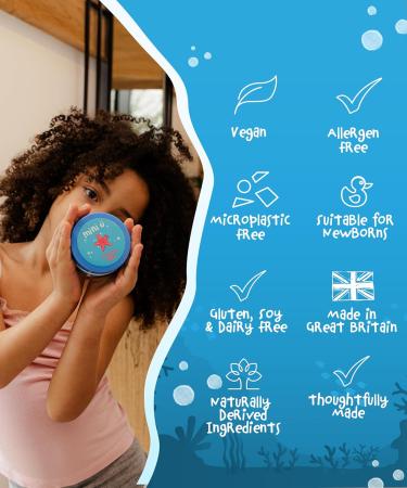 Mini U Styling Balm Kids - Easy to Style and Wash Hair Balm - Watermelon Scented Vegan Balm with Jojoba Oil - Kids Hair Products - Hair Products for Kids - Buy Online on GoSupps.com