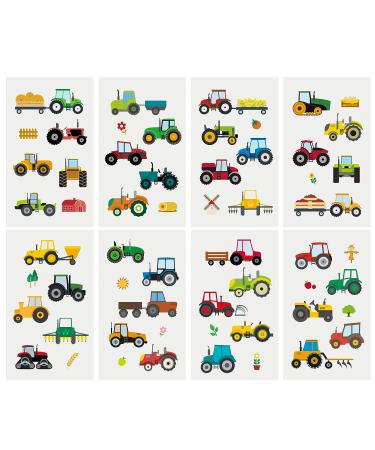 24 Tractor Temporary Tattoos - Birthday Decorations & Party Favors - Buy Online on GoSupps.com