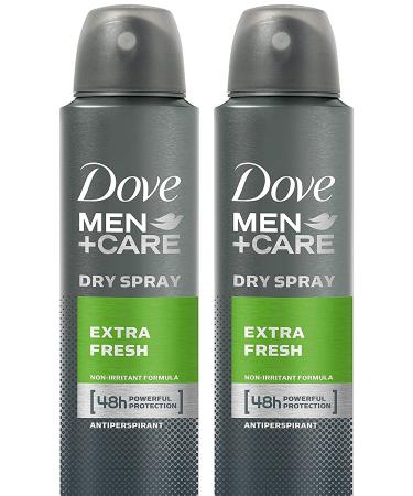 Dove Mens Antiperspirant Extra Fresh (Pack of 2)