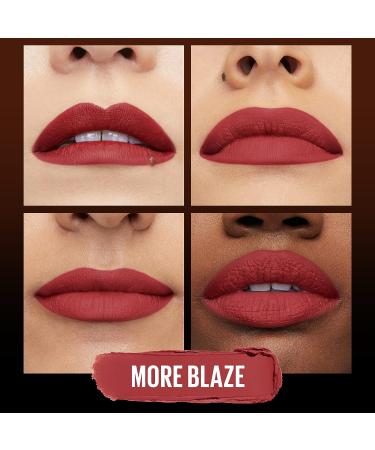 Maybelline Color Sensational Ultimatte Matte Lipstick - More Blaze Terracotta Rose, 0.06 Ounce - Buy Online on GoSupps.com