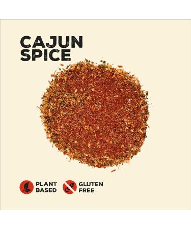 Nature Kitchen Cajun Spices (Hot) 500G - Gluten-Free and Vegan Seasoning Blend for Everyday Cooking, Marinades, Sauces, Frying, Baking, or Grilling - Buy Online on GoSupps.com